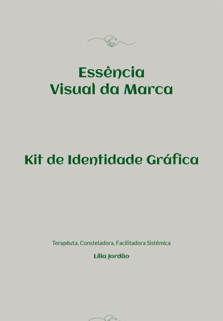 Capa do Kit de Identidade Gráfica da Lília Jordão